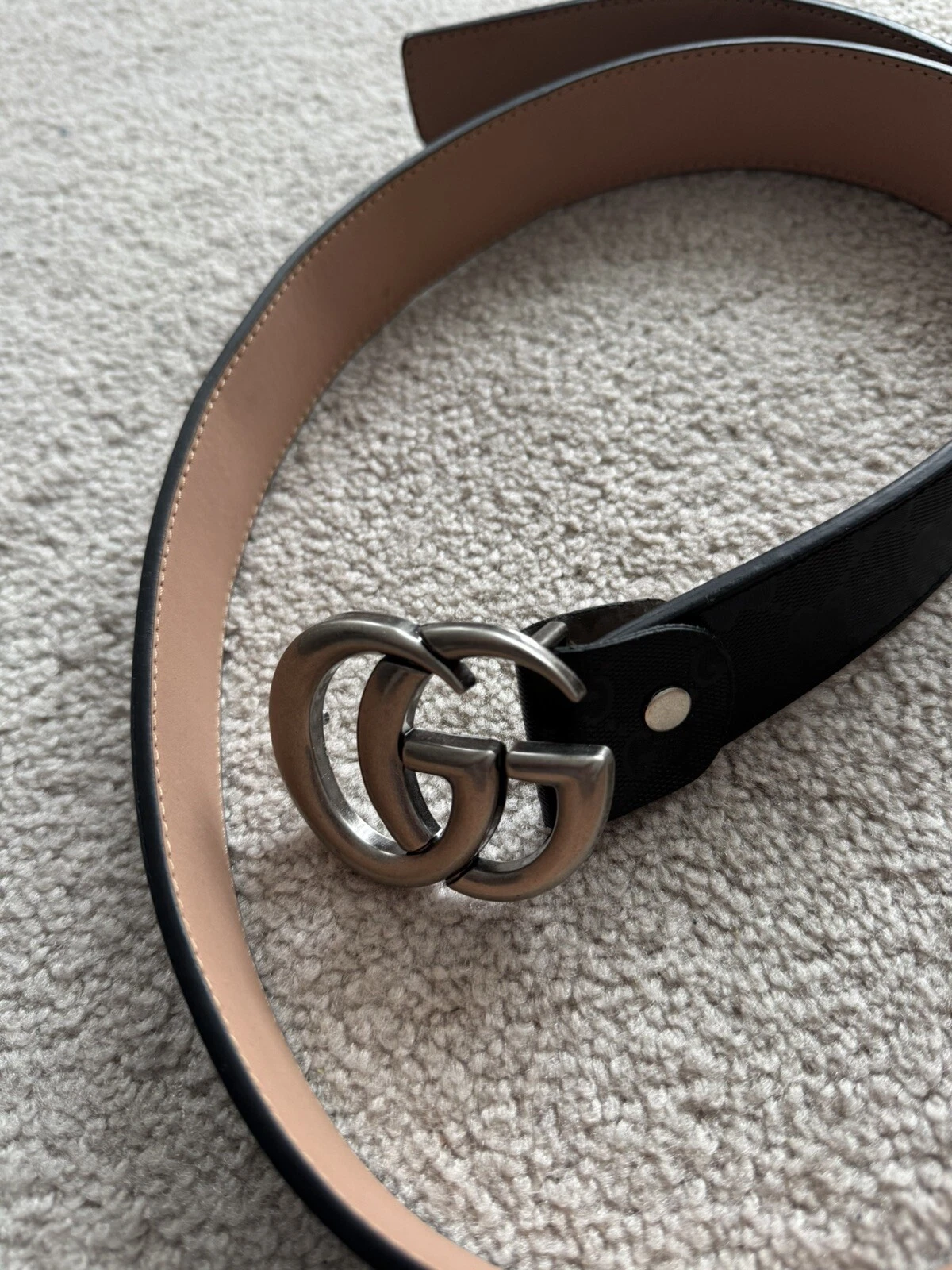 Ceinture Gucci monogramme GUCCI made in Italy 114984 AA61N 120•48 525940