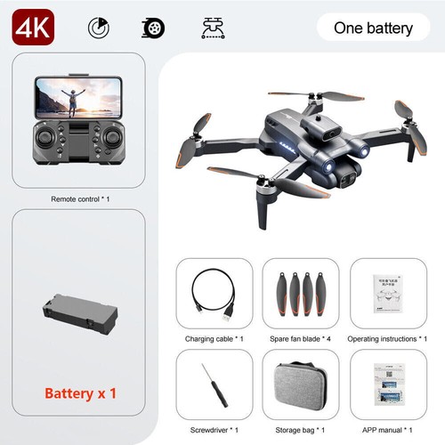 Drone X WIFI FPV With 6K HD Dual Camera Selfie Brushless Foldable RC Quadcopter - Picture 24 of 27