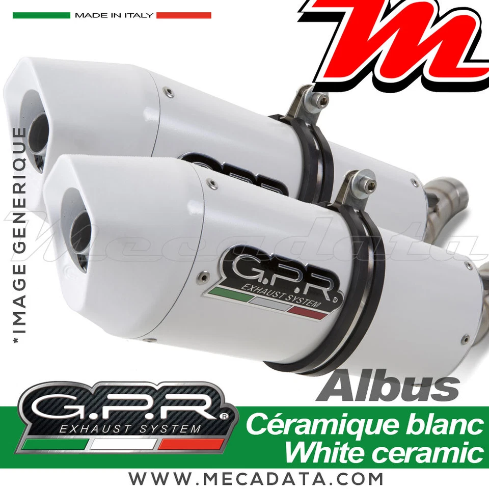 Silencieux Pot d'échappement GPR YAMAHA MT-03 660 2009 - Photo 1/1