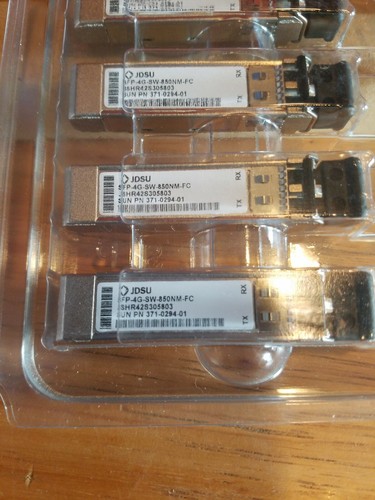 Sun XSFP-SW-4GB-4PK Fibre Optic 4Gb Short Wave 850nm FC - A4 - Picture 4 of 4