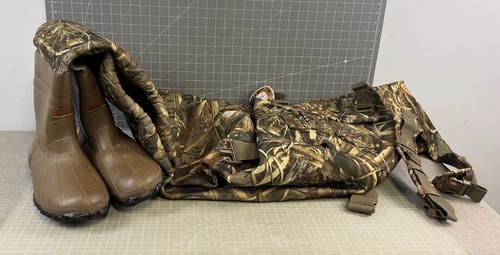 Avery Realtree MAX-7 5mm Neoprene Chest Wader 1600g Thinsulate Boot Sz 12 STOUT