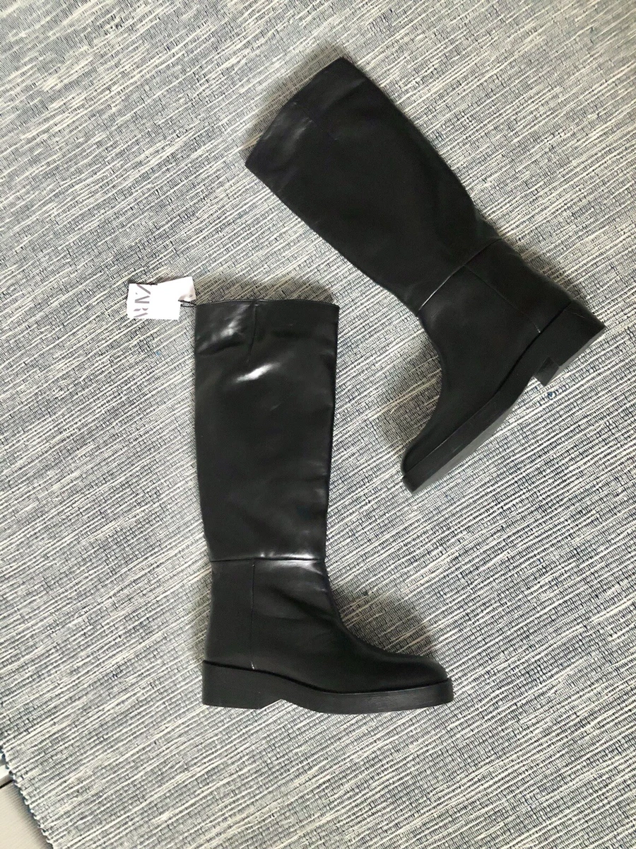 ZARA leather boots EU39（24.5㎝）