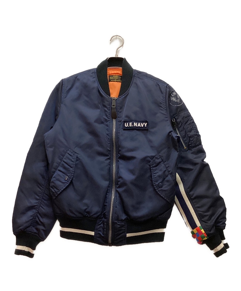 uniform experiment × ALPHA × FRAGMENT DESIGN MA-1 jacket uniform experiment × ALPHA × FRAGMENT DESIGN MA-1 jacket