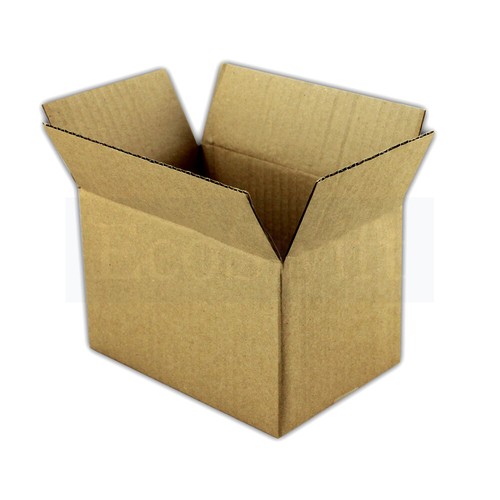 45 8x5x5 EcoSwift Cardboard Packing Moving Shipping Boxes Corrugated Box Cartons - Picture 3 of 6