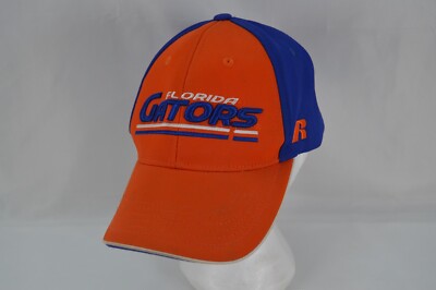 Florida Gators Baseball Cap verstellbarer Riemen orange und blau Russell