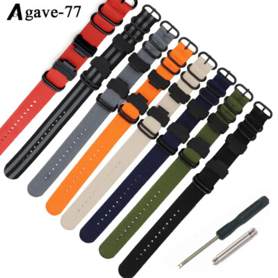 Nylon Strap Watch Band For Casio G-Shock GA100 GD-100 GA-400 GA-120 DW-5600