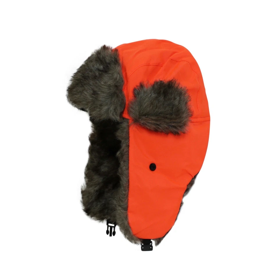 Iconikal One Size Fits Most Trapper Winter Hat, Hunter Blaze Orange - Image 4 of 4