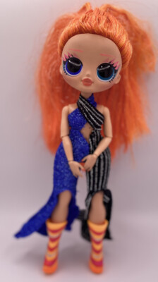 LOL Surprise OMG Major Lady 10” Fashion Doll Dance Dance Dance Orange Hair 
