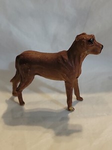Vintage lead Metal bullmastiff Dog figurine timpo pets nice!