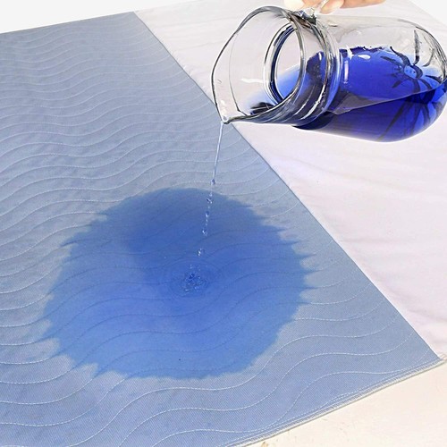 ComfortCare Eco Blue, Washable, Incontinence Pad/Waterproof Mattress Protector - Picture 10 of 46