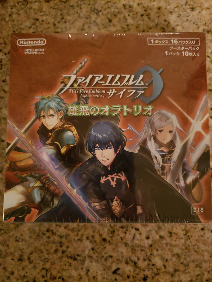 ファイアーエムブレム サイファ  雄飛のオラトリオ BOX ファイヤー ファイアーエムブレム サイファ B18-049 「悪」を滅する聖少女