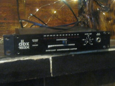 DBX 163x Overeasy Compressor - Tested and Working