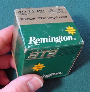 Remington Premier STS EMPTY 410 GA Target Load Shotshell Shotgun Gun *Box Only*