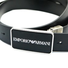 小物 emporio armani archive twin buckle belt Emporio Armani Leather One Size Belts for Men for sale | eBay