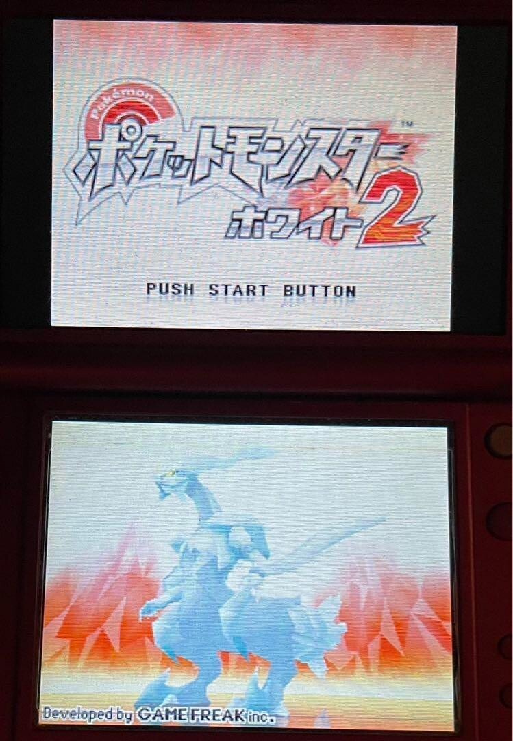 Pokemon White 2 & Black 2 set of 2 Nintendo DS Pocket