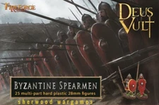 🌳28mm Byzantine Spearmen Deus Vult Fireforge Games, The Dark Ages, Swordpoint