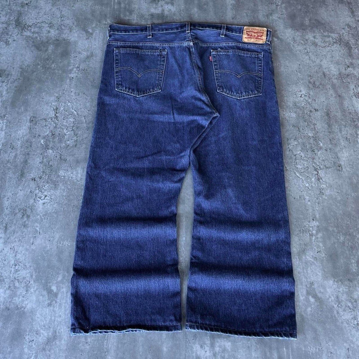 Vintage Y2K Levi's 517 Baggy Boot Cut Grunge Opium Denim Jeans | eBay