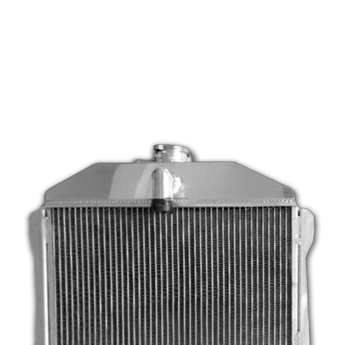 4 ROW ALUMINUM RADIATOR & FAN FOR 1940-1941 CHEVY Chevrolet CAR 6 Cylinder MT - Picture 5 of 8