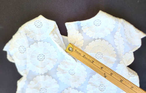 Gymboree Girls Sleeveless White Embroidered Floral Dress New Sz 7-8 - Picture 7 of 9