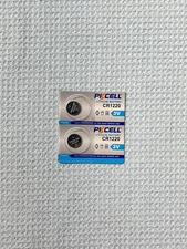 2 Pack CR1220 1220 PKCELL Lithium 3v Battery USA Free SHIP FRESH 12/2030