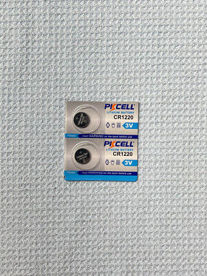 #ad 2 Pack CR1220 1220 PKCELL Lithium 3v Battery USA Free SHIP FRESH 12 2030 $2.00