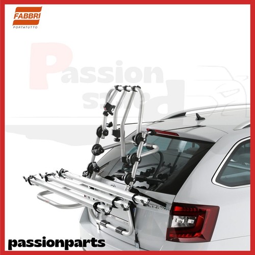 PORTABICI POSTERIORE DA PORTELLONE FABBRI OK 3 PER 3 BICI IN ALLUMINIO - Bild 2 von 2