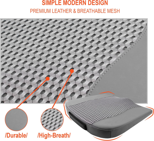 Car Seat Cushion, Comfort Memory Foam Car Cushions for Driving - Sciatica & Lowe - Picture 8 of 12
