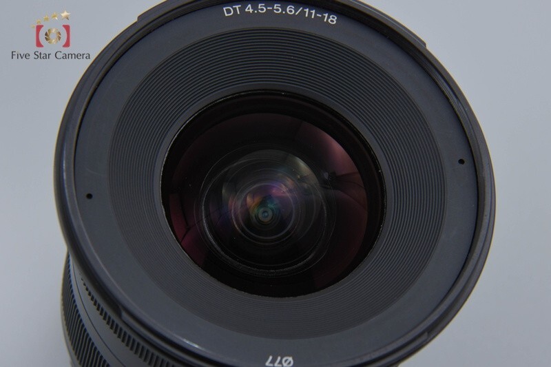 Sony DT 11-18mm f/4.5-5.6 SAL1118 Sony A Mount Lens [Very