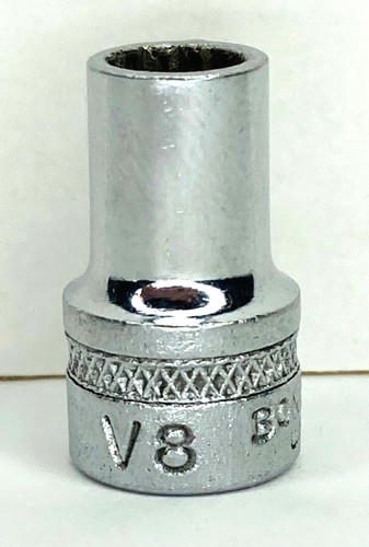 Bonney V8 ¼” Drive ¼” Socket 12Pt Made in U.S.A. - Picture 6 of 7