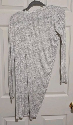 Thakoon Draped Dress S Long Sleeve Asymmetrical Lightweight Viscose Rare Style - Picture 6 of 7