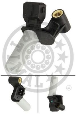 Capteur D'Angle Vilebrequin VALEO 254085 – 2 Broches, Technologie Inductive, Compatible Renault, Dacia, Nissan