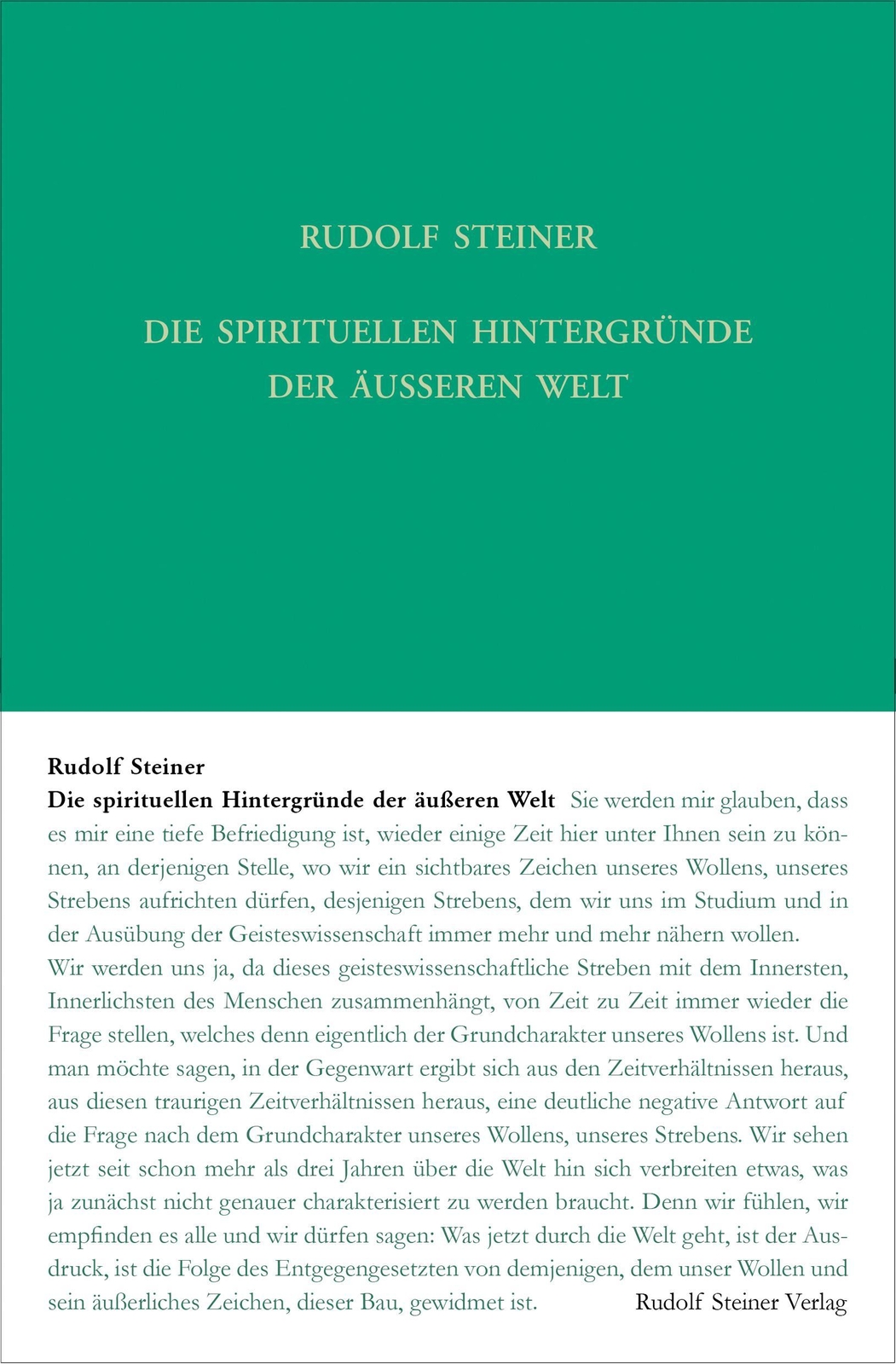 Die Spirituellen Hintergründe Der Äußeren Welt. Der Sturz Der Geister