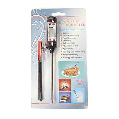 Digitales Thermometer ideal für Backtemperatur Klimaanlage Heizen und Kühlen