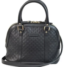 [Good Condition] Gucci Micro Guccisima 2WAY Bag Leather 449654