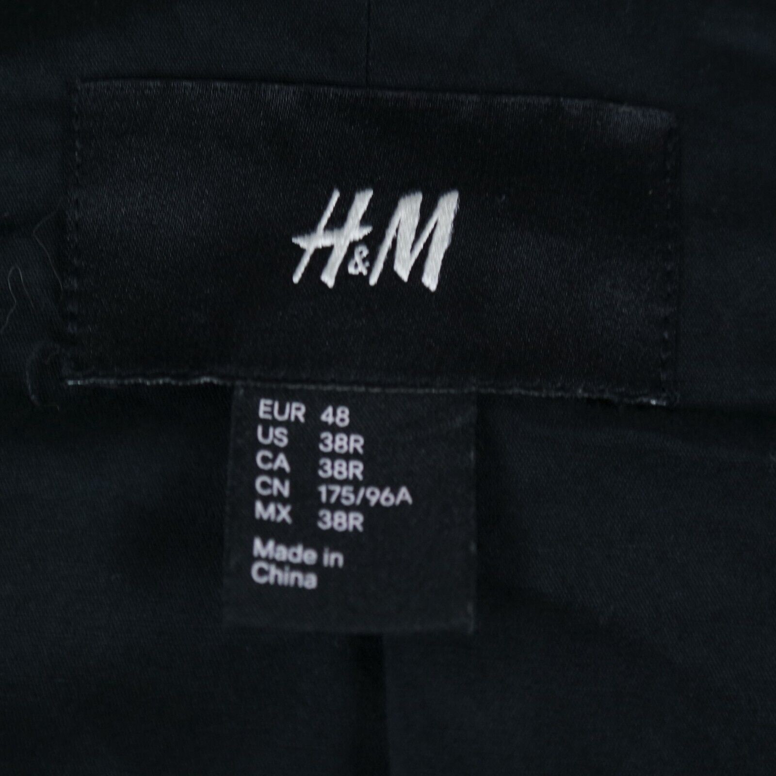 Mens Burgundy Blazer 36R UK Size H&M Cotton Summer Sport Coat Jacket thumbnail 13