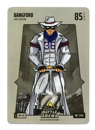 2026 Bo Jackson Battle Arena Bangford Wyatt Langford Steel Silver Battlefoil