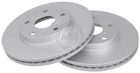2X Bremsscheibe Beschichtet A.B.S. 18318 FüR Corolla Toyota Auris Van NRE185_
