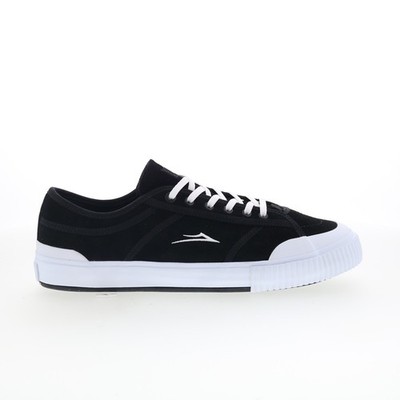 Lakai Conrad Elite Mens Black Suede Lace Up Skate Inspired Sneakers Shoes