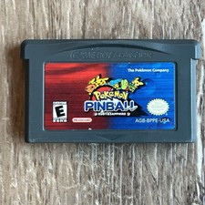 Pokemon Pinball Ruby & Sapphire (Nintendo Gameboy Advance, 2003) Game Only