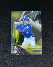 2026 Topps Chrome Black Gold Mini Diamond #125 George Springer 46/50 QI95