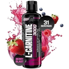 Nutrex Research Liquid Carnitine 3000 Liquid Fat Burner Berry Blast 465ml