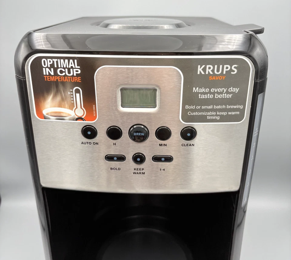 Krups ThermoBrew Technology  EC312 12 Cup Programmable Coffee Maker Works Great - Image 4 of 4