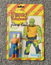 Super7 ReAction Toxic Crusaders Toxie Figure Lloyd Kaufman Signed SDCC Exclusive