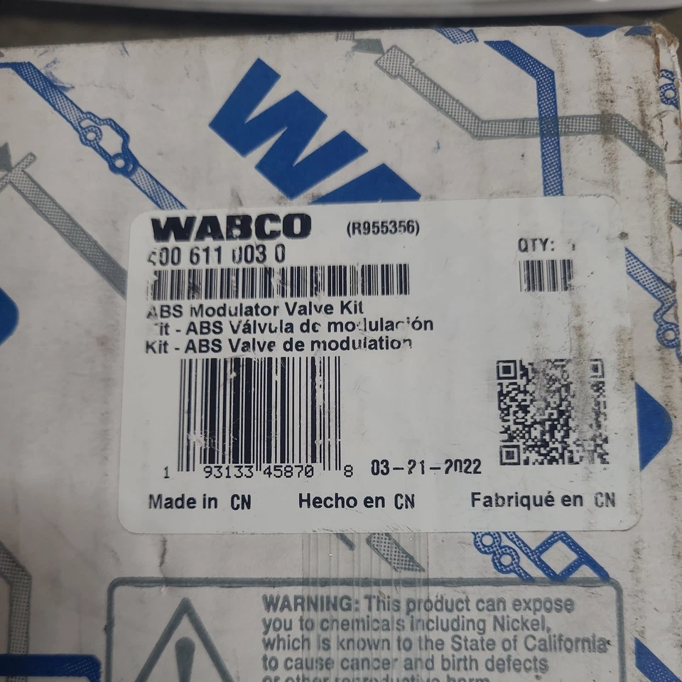 4006110030 Abs Modulator Valve Bayonet Style Connector, Includes Bol for Wabco - Image 2 of 4