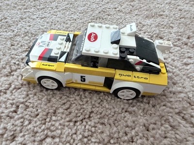 LEGO Speed Champions Audi Sport Quattro S1 Toy Race Car - As Is Read Description