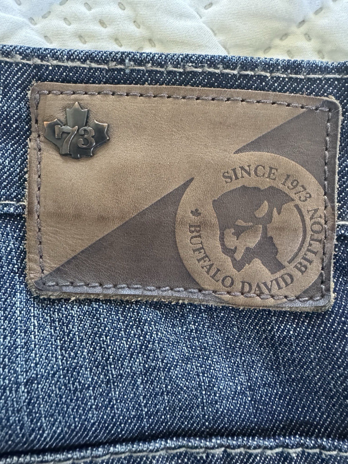 Y2K Buffalo David Bitton Six-X Basic Straight Str… - image 8