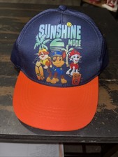 Nickelodeon Paw Patrol Sunshine Mode Baseball Cap One Size Fits All Adjustable