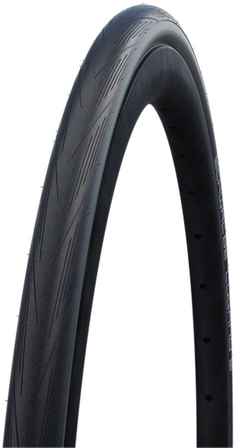 Pack of 2 Schwalbe Lugano II Tire 700 x 25 Clincher Wire Black KGuard