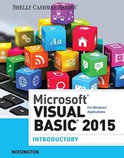 MICROSOFT VISUAL BASIC 2015 FOR WINDOWS APPLICATIONS: By Corinne Hoisington VG 