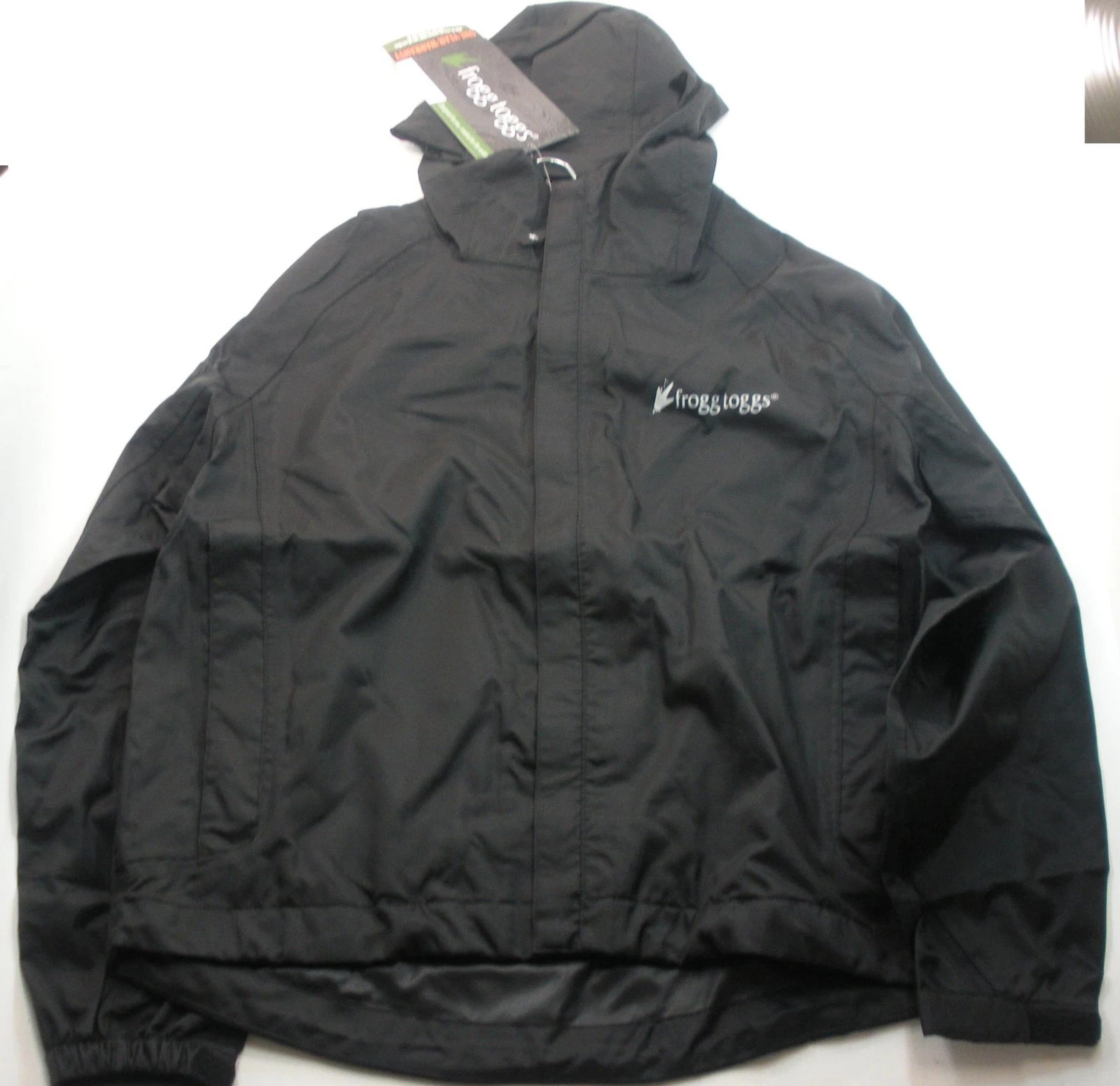 Frogg Toggs SW62123-01XL Size XL Stormwatch Waterproof Rain Jacket Black